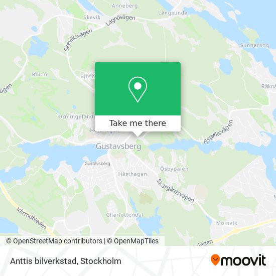 Anttis bilverkstad map