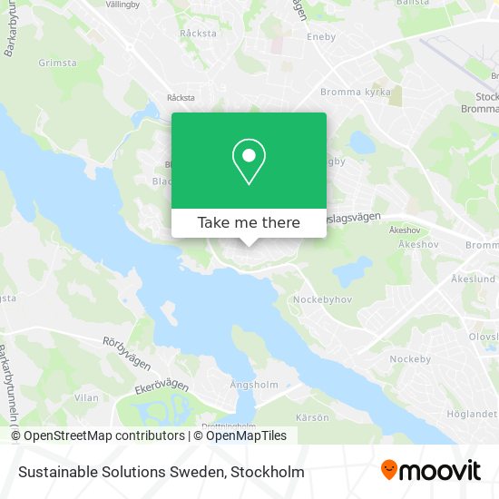 Sustainable Solutions Sweden map