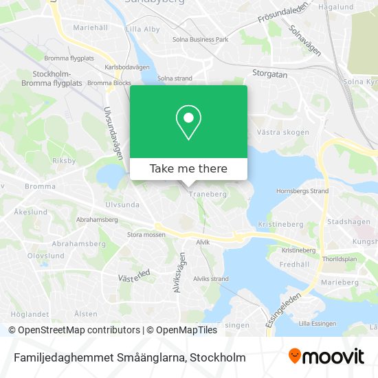 Familjedaghemmet Småänglarna map