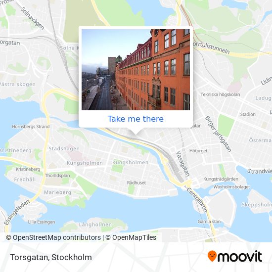 Torsgatan map