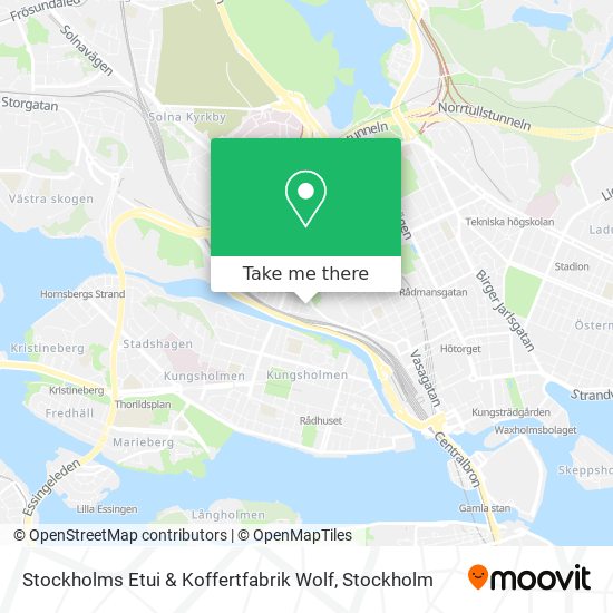 Stockholms Etui & Koffertfabrik Wolf map