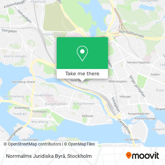 Norrmalms Juridiska Byrå map