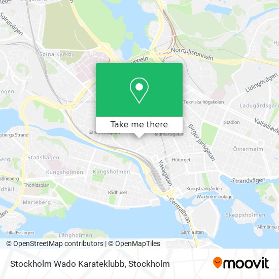 Stockholm Wado Karateklubb map