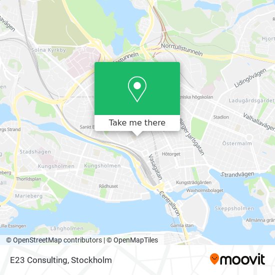 E23 Consulting map