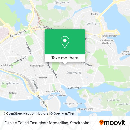 Denise Edlind Fastighetsförmedling map