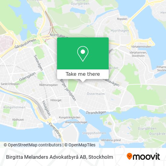 Birgitta Melanders Advokatbyrå AB map