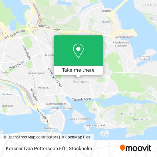 Körsnär Ivan Pettersson Eftr map