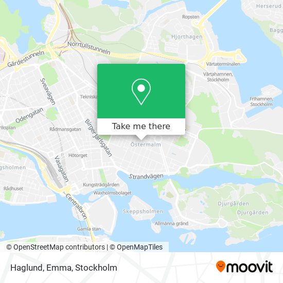 Haglund, Emma map