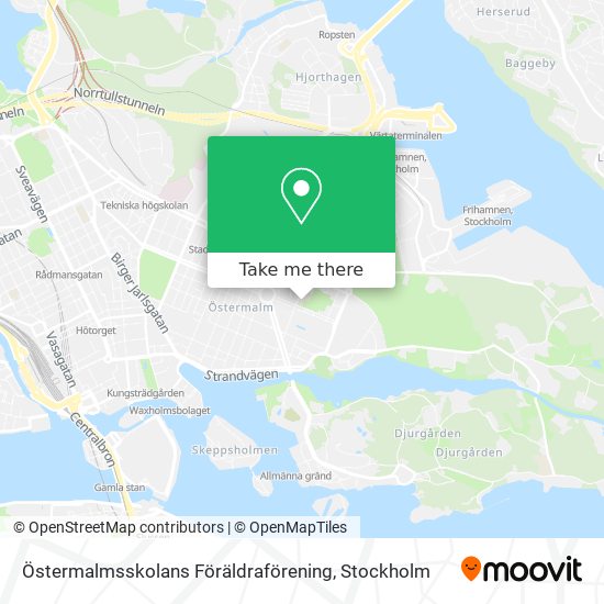 Östermalmsskolans Föräldraförening map