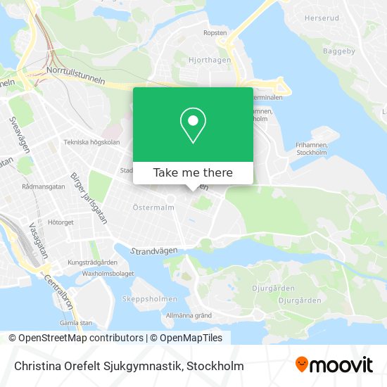 Christina Orefelt Sjukgymnastik map