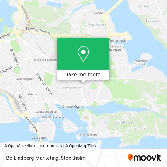 Bo Lindberg Marketing map