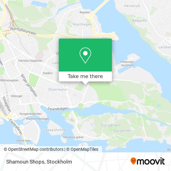 Shamoun Shops map