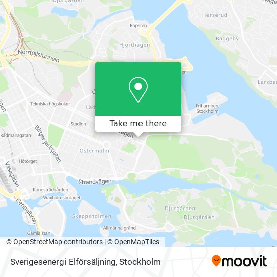 Sverigesenergi Elförsäljning map