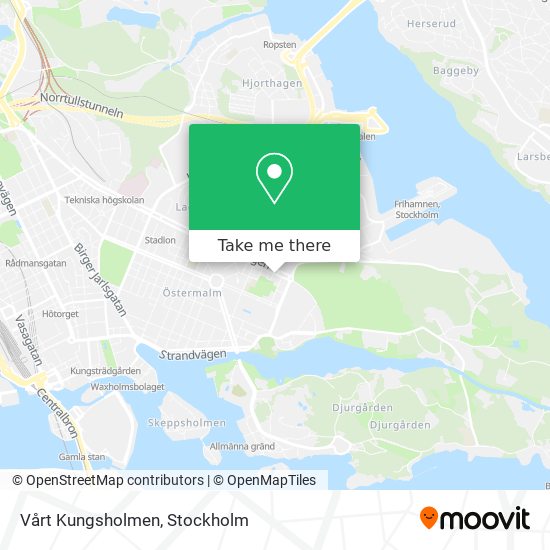 Vårt Kungsholmen map