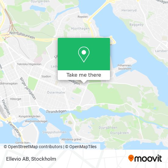 Ellevio AB map