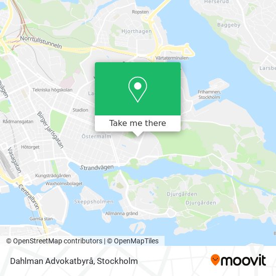 Dahlman Advokatbyrå map