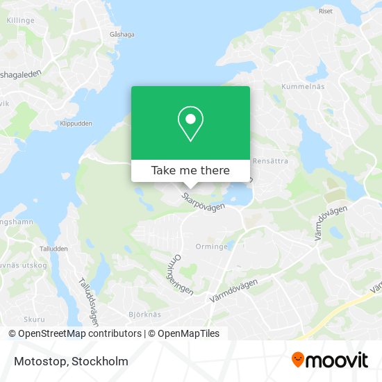 Motostop map