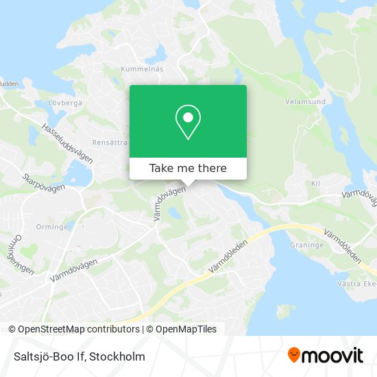 Saltsjö-Boo If map