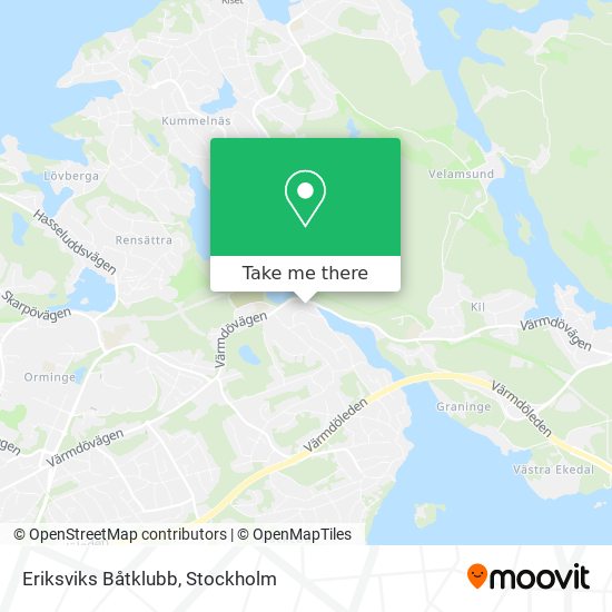 Eriksviks Båtklubb map