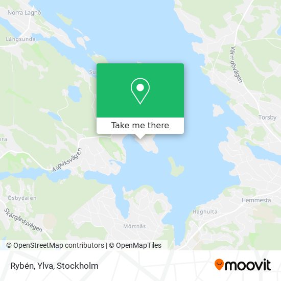 Rybén, Ylva map