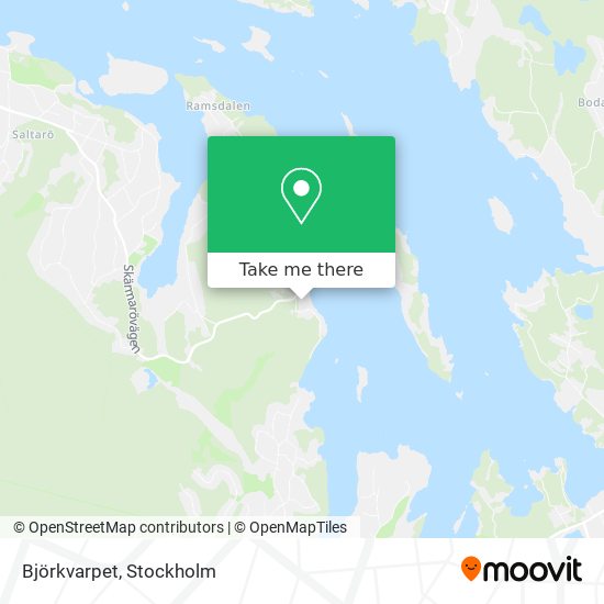 Björkvarpet map