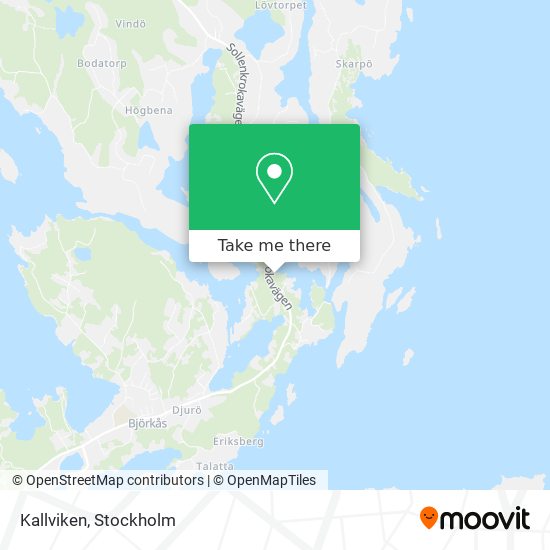 Kallviken map