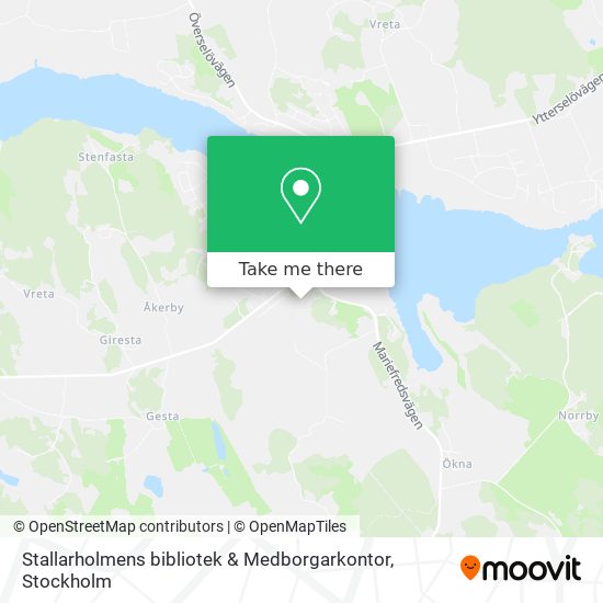 Stallarholmens bibliotek & Medborgarkontor map