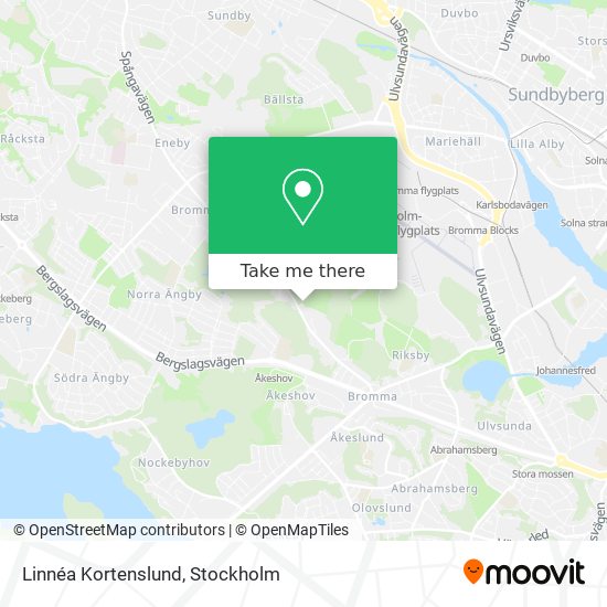 Linnéa Kortenslund map