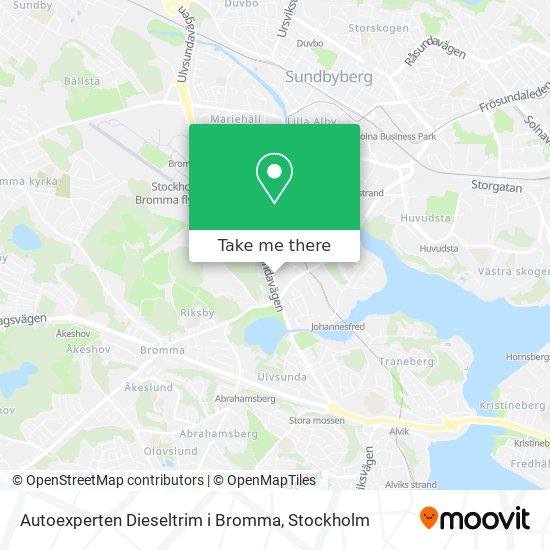 Autoexperten Dieseltrim i Bromma map