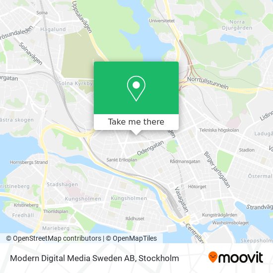 Modern Digital Media Sweden AB map