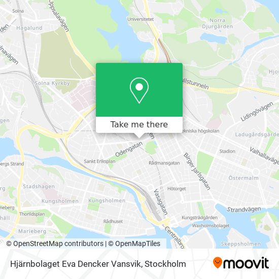 Hjärnbolaget Eva Dencker Vansvik map