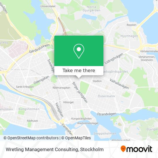 Wretling Management Consulting map