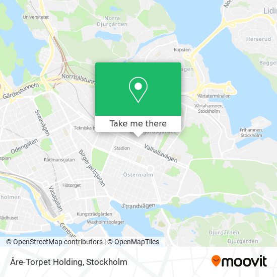 Åre-Torpet Holding map