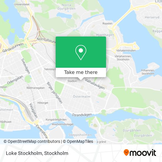 Loke Stockholm map