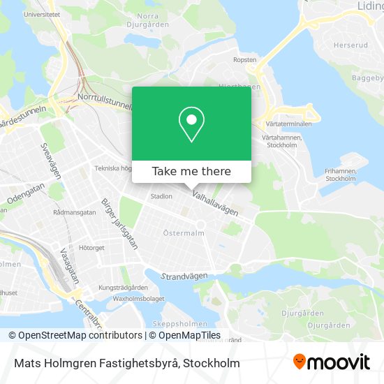 Mats Holmgren Fastighetsbyrå map