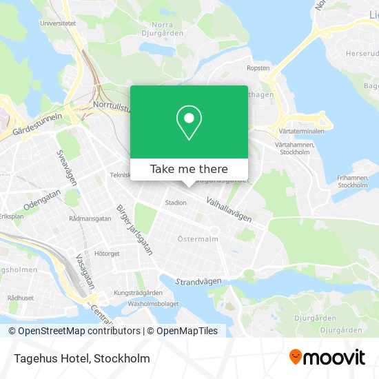 Tagehus Hotel map