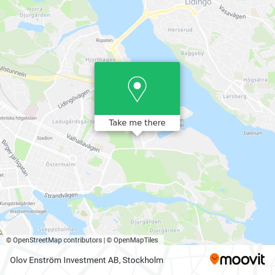 Olov Enström Investment AB map