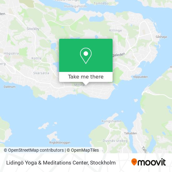 Lidingö Yoga & Meditations Center map