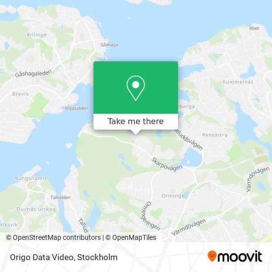 Origo Data Video map