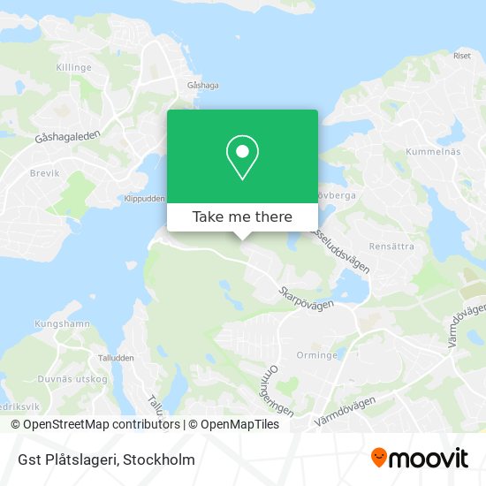 Gst Plåtslageri map