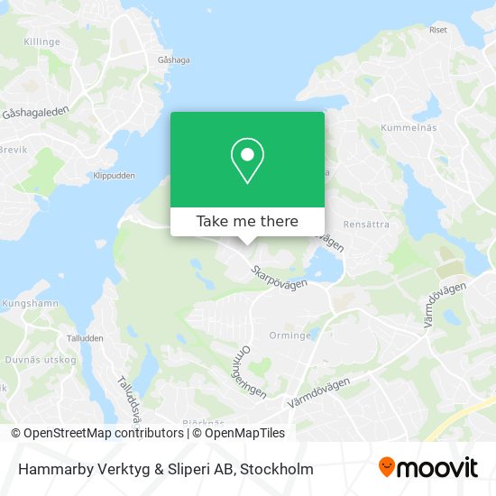 Hammarby Verktyg & Sliperi AB map