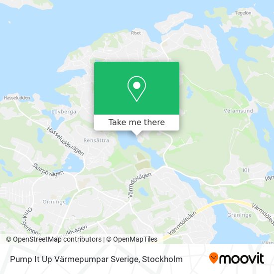 Pump It Up Värmepumpar Sverige map