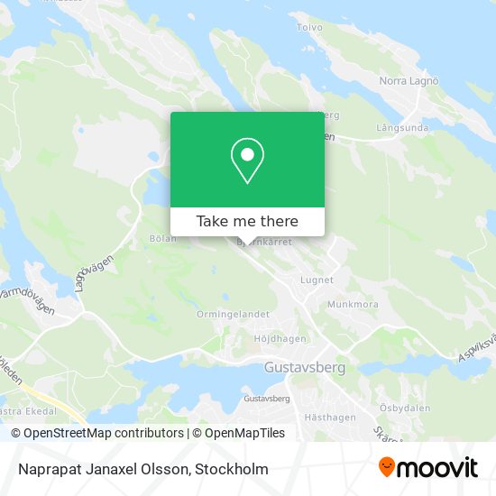 Naprapat Janaxel Olsson map