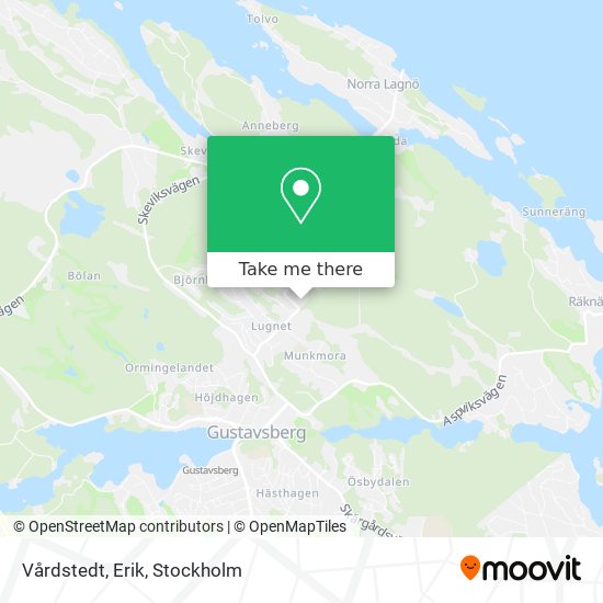 Vårdstedt, Erik map