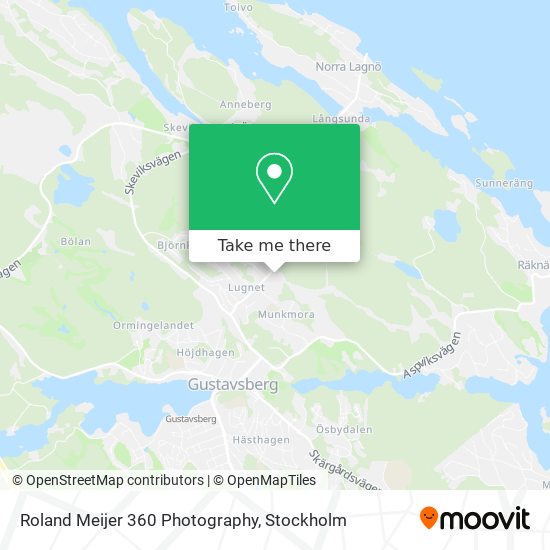 Roland Meijer 360 Photography map