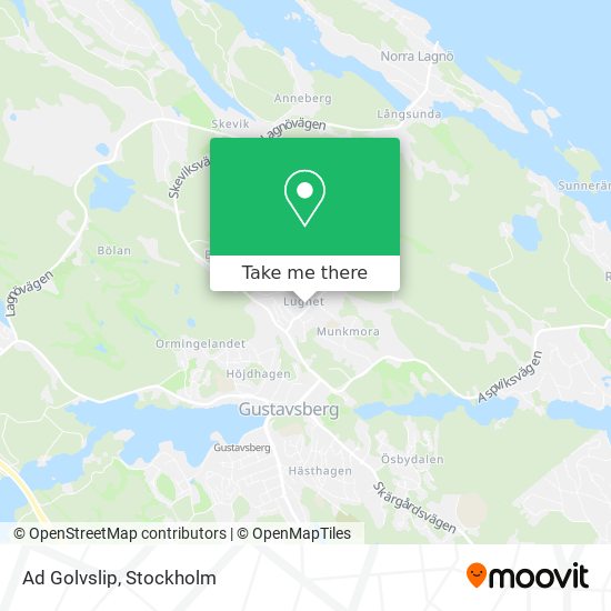 Ad Golvslip map