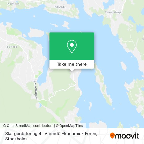 Skärgårdsförlaget i Värmdö Ekonomisk Fören map