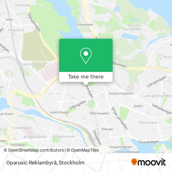 Oparusic Reklambyrå map