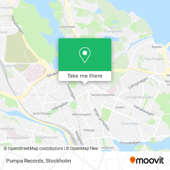 Pumpa Records map