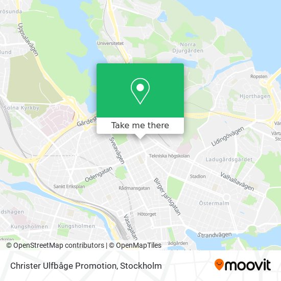 Christer Ulfbåge Promotion map